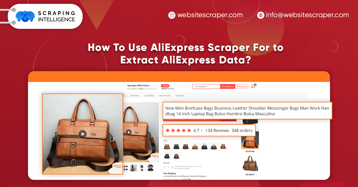 How To Use AliExpress Scraper For to Extract AliExpress Data